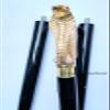 Wood Walking Stick Snake - Handcrafted Strong Sturdy Wooden Hiking Cane with Brass Handle - Ideal for Men or Women with Active Outdoor Lifestyle 36 Inch view 3