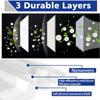 5 Packs Cotton Washable,Reusable Black Face Mask, Mouth Cover Breathable For Personal Care Protection (3 Packs Black) view 4