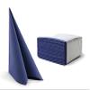 100 Disposable Guest Towel Linen Feel Dinner Napkin Paper | Air-Laid Napkins Paper Hand Towel for Weddings Restaurant Kitchen Parties |40 cm x 40cm Pack of 100 (Dark Blue) view 1
