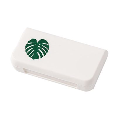 Portable Mini Pill Case, 3 Compartment Rectangle Pill Organizers 66mm Medicine Dispenser for for Daily and Travel