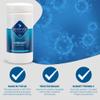 Antibacterial Surface Cleaning Wipes - Viresist 10 Day Residual Protection - Sanitising Surface Wipes for all Hard Surfaces- Made in UK - Refillable Tub of 150 Large Strong Wet Wipes - Tub Pack of 1 view 4