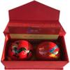 ZHANGZONG Baoding Balls Chinese Exercise Balls Chinese Health Balls Chinese Health Exercise Stress Balls Feng Shui Health Exersice Stress Relief Balls9.6(Color:E) view 2