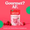 Candy Kittens Vegan Sweets Wild Strawberry  Plant-Based Vegan Treats with Fruity Flavour, No Nasties, Made with Real Fruit Juice  Ideal Snacks for Sweet Hampers & Pick and Mix  54g, Pack of 12 view 3
