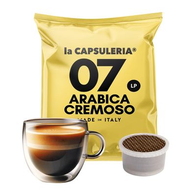ARABICA CREMOSO coffee (100 Kapseln) kompatibel mit Lavazza Espresso Point - (La Capsuleria)