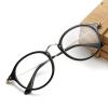 JJ Home Round Reading Glasses Blue Light Blocking, Fashion Springe Hinge Readers Glasses for Reading Men and Women +2.50 view 1