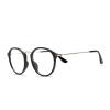 JJ Home Round Reading Glasses Blue Light Blocking, Fashion Springe Hinge Readers Glasses for Reading Men and Women +2.50 view 2