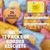 Biscuits Lovers Hamper Gift Set with Border Biscuits 12 Packs of Two (24 single biscuits) Individually wrapped Delicious Luxury Snacks Hamper | Afternoon Tea Addition view 3