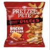 Pretzel Pete Smokey Bacon & Cheddar Pretzel Pieces - Delicious Pretzel Pastry - Salty Nibbling Fun - (8 x 160 g) (160 g (Pack of 8), Bacon) view 1