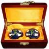 ZHANGZONG Chinese Health Balls Baoding Balls Chinese Exercise Balls 2Inches Panda Baoding Ball Chinese Health Exercise Massage Balls Hand Massage Hand Balls for Hand Therapy, Exercise, and Stress view 4