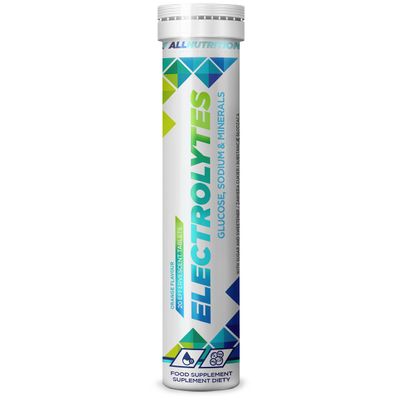 ALLNUTRITION Electrolytes Mineral Complex Magnesium Glucose Sodium Potassium Chloried Minerals Dietary Supplement Support During Hard Workout 20 Servings per Pack