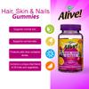 Alive! Hair, Skin & Nails Supplement | Contains 2,500mcg of Biotin | 60 Gummies (1 Month Supply) | Delicious Multivitamin Gummies to Nourish Your Hair, Skin & Nails. view 3