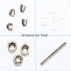 Jingyun Alloy Glasses Replacement, Nose Bridge Replacement for Rimless Glasses, Eyeglasses Repair Accessory for Adults -B05 view 4