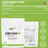 Nutrition Freak Curcumin 95 + Bioperine 60 Turmeric Curcumin Capsules High Strength with Black Pepper - Curcumin 95% & Black Pepper - Turmeric Curcumin UK Made view 2