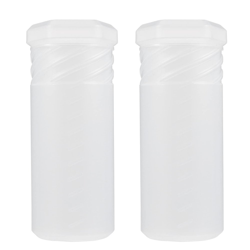 2pcs Portable Shaving Brush Travel Cases Shave Brush Holder Stands with Adjustable Height for Shaving