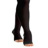 Relaxsan Antiembolism M0370A (1 Pair - Black, XXL) Open-toe anti-embolism hold up stockings - K1-18-23 mmHg view 3