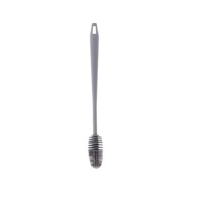 Bottle Cleaning Brush for Bottles, Vases,Glassware,Water Bottle Cleaner Brush for Narrow Neck Containers (Grey)