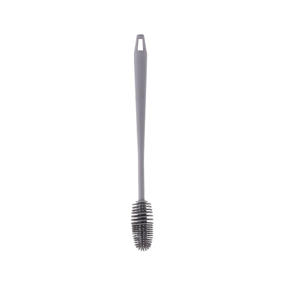 Bottle Cleaning Brush for Bottles, Vases,Glassware,Water Bottle Cleaner Brush for Narrow Neck Containers (Grey)