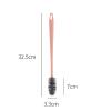 Bottle Cleaning Brush for Bottles, Vases,Glassware,Water Bottle Cleaner Brush for Narrow Neck Containers (Grey) view 2