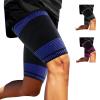 ABYON 2 Pack Thigh Support for Men and Women, Hamstring Support Thigh Compression Sleeves Breathable Elastic for Hamstring Quadricep Muscle Strains, Groin, Anti Slip Upper Leg Sleeves view 1