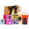 Bubble Tea Kit Syrup Gift Set with 6 Servings | Syrup + Tea + Boba Set | The TeaShed view 1