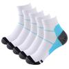 5 Pairs Johnda Compression Socks for Men and Women, Plantar Fasciitis Arch Support Foot Relieve Pain Supports Heel view 1