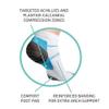 5 Pairs Johnda Compression Socks for Men and Women, Plantar Fasciitis Arch Support Foot Relieve Pain Supports Heel view 2