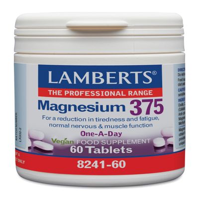 Lamberts MAGNESIUM 375 60 TABS, White