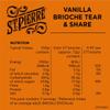 St Pierre Vanilla Brioche Tear & Share | Pack of 3 | 500g each view 2