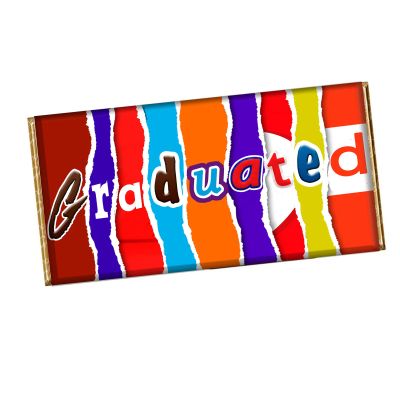 Graduated Chocolate Bar Wrapper Novelty Gift For Brother Sister Son Daughter CH-316 (with chocolate)