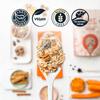 Oat Pantry Carrot Cake Porridge Oats, 400g (10 Servings) | All Natural Ingredients, Gluten Free, High in Fibre, Vegan, No Refined Sugar | UK made view 4