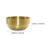 1pc 304 Shaving Foam Bowl Shaving Scuttle Cream Bowl Container Mens Shaving Tools for Men Stainless Steel Mixing Bowls Simple Shaving Bowl Man Bubble 304 Stainless Steel Soap Bowl view 2