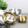 1pc 304 Shaving Foam Bowl Shaving Scuttle Cream Bowl Container Mens Shaving Tools for Men Stainless Steel Mixing Bowls Simple Shaving Bowl Man Bubble 304 Stainless Steel Soap Bowl view 4