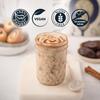 Oat Pantry Cinnamon Bun Porridge Oats, 400g (10 Servings) | All Natural Ingredients, Gluten Free, High in Fibre, Vegan, No Refined Sugar | UK made view 4