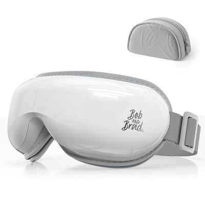Bob and Brad Eye Massager with Heat Compression and Music, Rechargeable EyeOasis 3 Heated Eye Mask for Relieve Puffy & Dry Eyes, Electric Sleep Mask Improve Sleeping