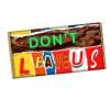 Dont Leave us Chocolate Bar Wrapper Novelty Gift For Coworker Colleague Staff CH-335 (with chocolate) view 1