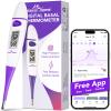 Ovulation Tracker Digital Basal Thermometer: Easy@Home BBT Thermometer for Fertility Prediction - Basal Body Thermometer for Accurate Temperature Monitoring with Premom App Purple DMT-3018 view 1