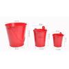 Egurs Mini Bucket 3pcs/Set Colourful Small Metal Bucket Mini Flower Pot Garden Container with Handle for Party Wedding Sweets Sweets Table Decoration Navy Blue view 3