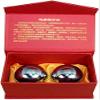 ZHANGZONG Baoding Balls Chinese Health Balls Stress balls for adults Chinese Health Balls for Hand Therapy/Exercise Stress Balls,Stainless Steel Baoding Balls with Carry Pouch(Size:48mm) view 1
