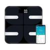 XIXIDIAN Bluetooth Body Fat Scale, High Precision Digital Weight and Body Composition Monitor, Black Stainless Steel Bathroom Scale view 1