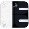 XIXIDIAN Bluetooth Body Fat Scale, High Precision Digital Weight and Body Composition Monitor, Black Stainless Steel Bathroom Scale view 4
