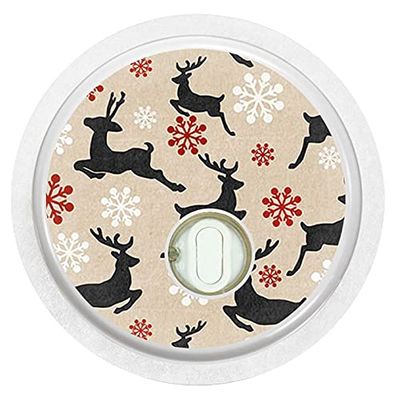 2X Rentier - Sticker Skin for Freestyle Libre 3 sensors
