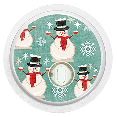 2X Snowman - Sticker Skin for Freestyle Libre 3 sensors