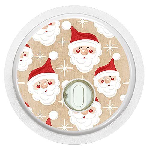 2X Funny Santa Claus - Sticker Skin for Freestyle Libre 3 sensors