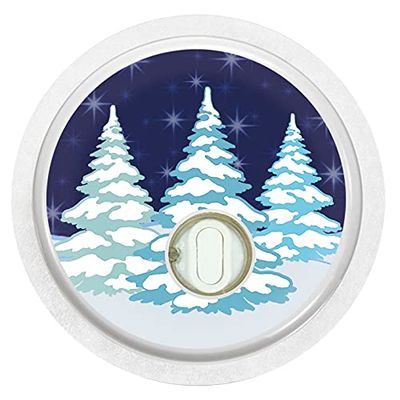 2X Winter Landscape - Sticker Skin for Freestyle Libre 3 sensors