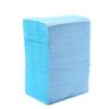 125pcs Disposable Waterproof Medical Paper Dental Hygiene Bib Neckerchief Wood Pulp Paper Dental Clean Pad Sheets (Color : Blue) view 1