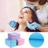 125pcs Disposable Waterproof Medical Paper Dental Hygiene Bib Neckerchief Wood Pulp Paper Dental Clean Pad Sheets (Color : Blue) view 3