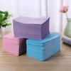 125pcs Disposable Waterproof Medical Paper Dental Hygiene Bib Neckerchief Wood Pulp Paper Dental Clean Pad Sheets (Color : Blue) view 4