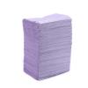 125pcs Disposable Waterproof Medical Paper Dental Hygiene Bib Neckerchief Wood Pulp Paper Dental Clean Pad Sheets (Color : Purple) view 1