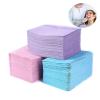 125pcs Disposable Waterproof Medical Paper Dental Hygiene Bib Neckerchief Wood Pulp Paper Dental Clean Pad Sheets (Color : Purple) view 2