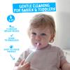 Jack N' Jill Tickle Tooth Sonic Kids Electric Toothbrush, Suitable for Toddlers & Babies 0-6 Yrs - Baby & Toddler Toothbrush with Replacement Head, LED Brush Head, Light Timer & 30s Pulse Reminder view 2